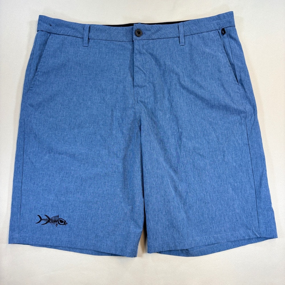 Tormenter Shorts Mens 38 Blue Heather Hybrid Board Shorts Fishing Surf Outdoor